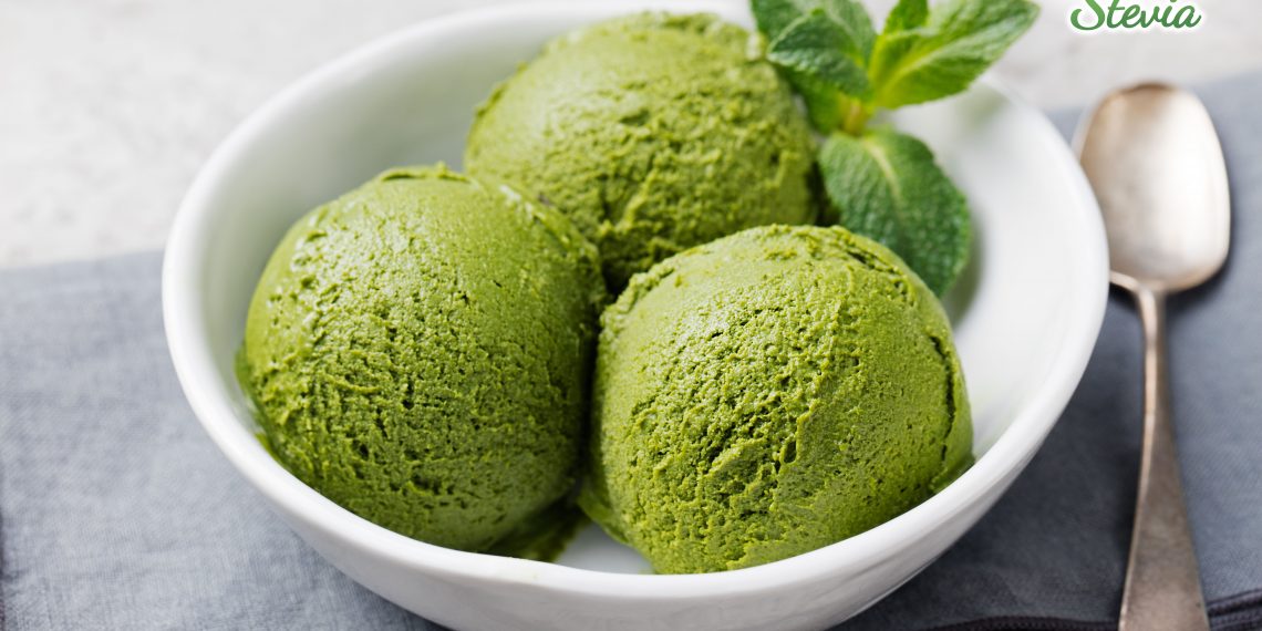 Haz del té matcha un helado súper refrescante