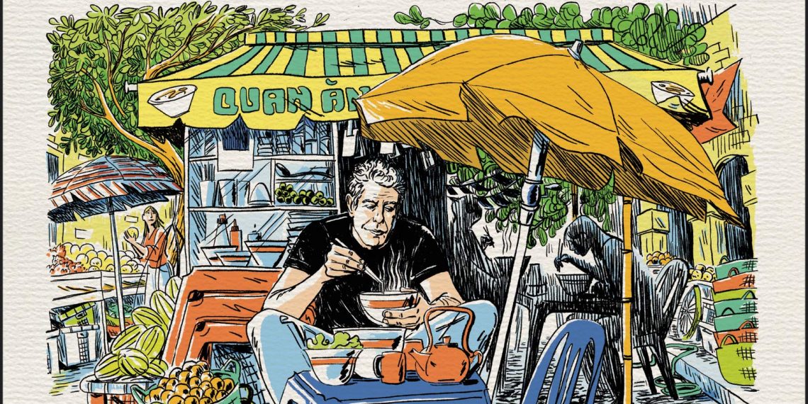 Recomendaciones de Anthony Bourdain en una guía irreverente