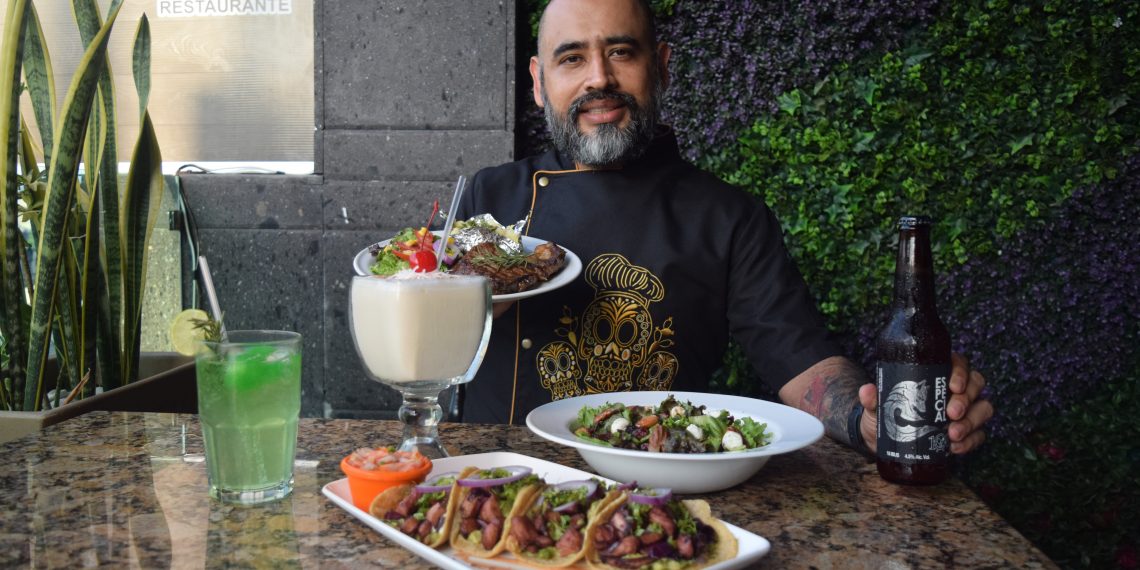 Chef mexicano innova en  cortes y les pone más que oro