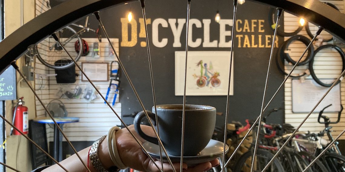 Cafeterías ideales para los que andan en bicicleta