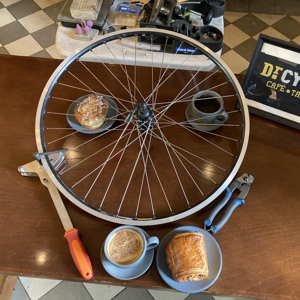 Cafeterías ideales para los que andan en bicicleta