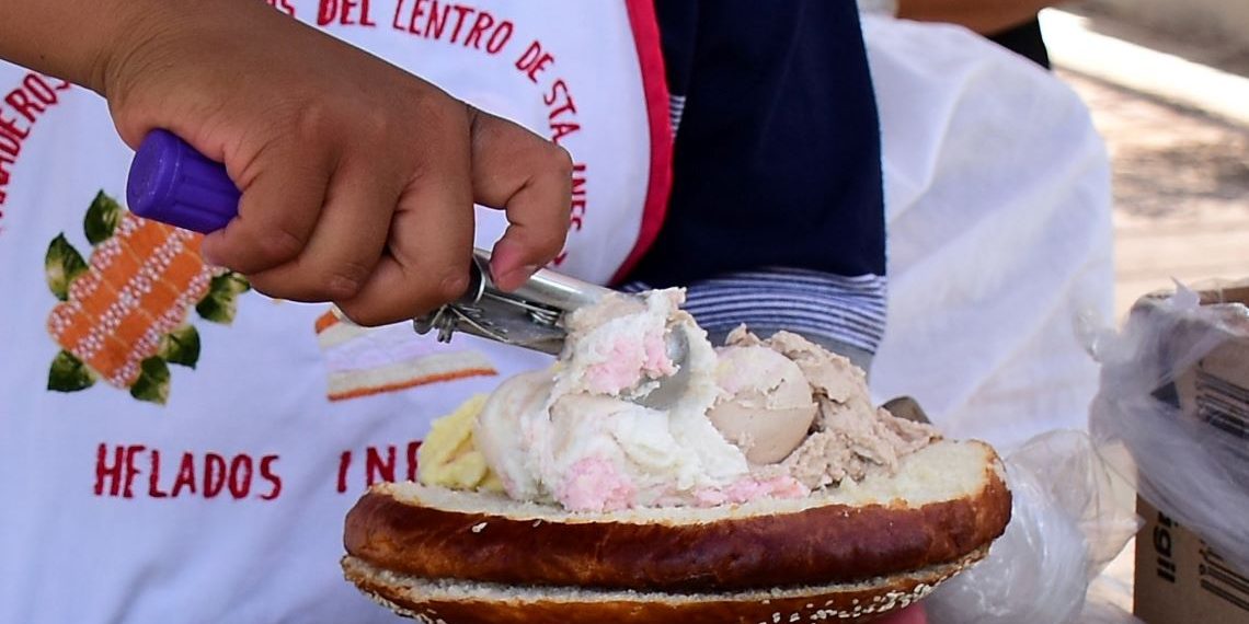 Que el calor no te limite el pan, ponle helado