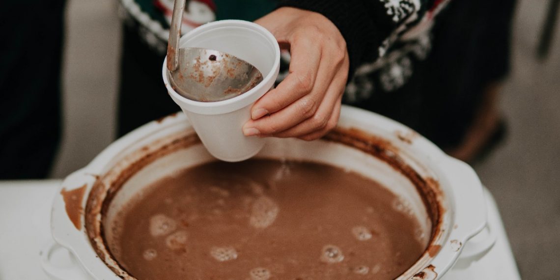 Tres bebidas de chocolate para la Rosca de Reyes