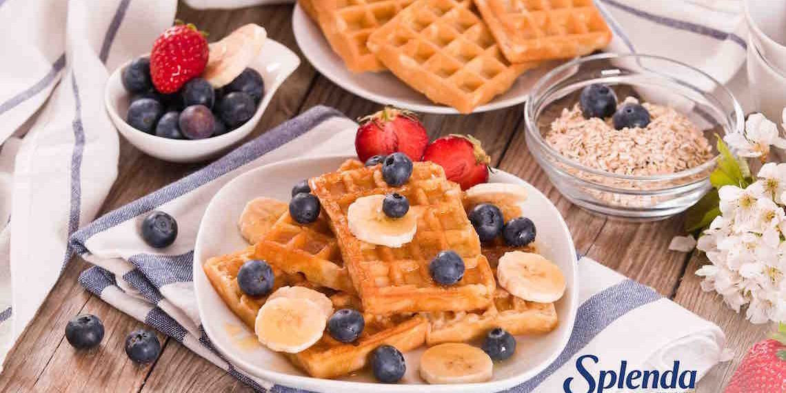 Lunes sin carne: Waffles con plátano