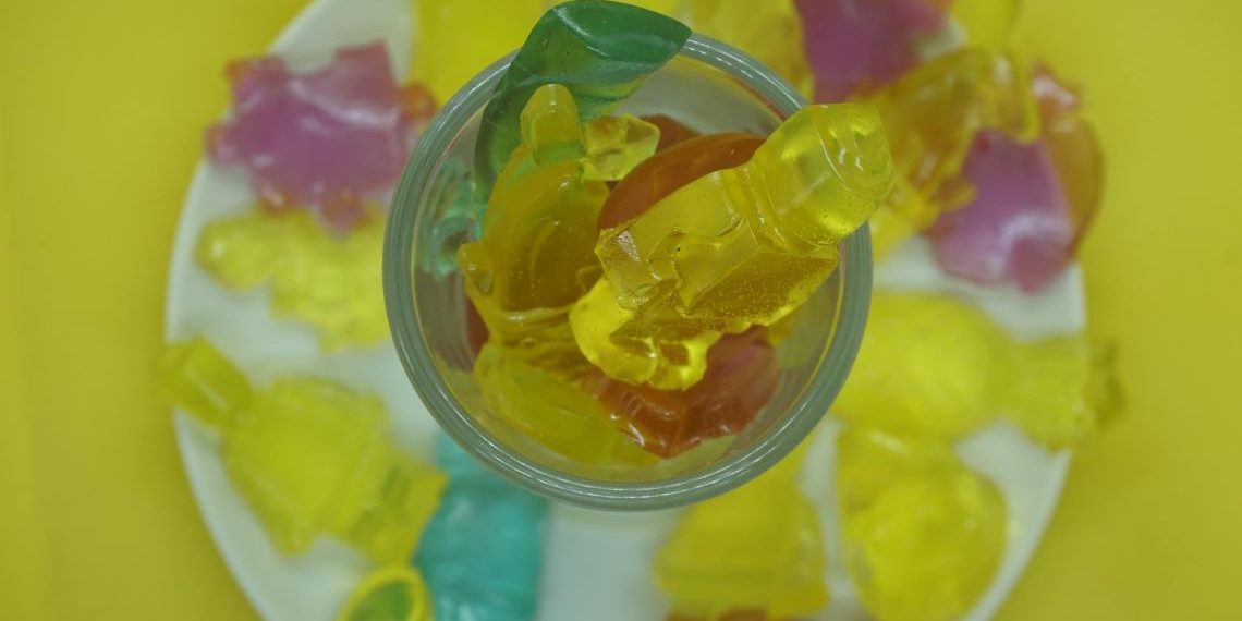 Gomitas con alcohol, golosinas para “niños grandes”