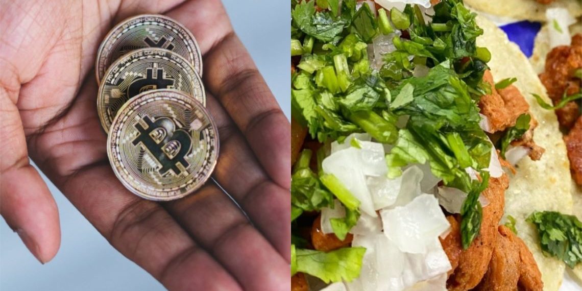 Ya se pueden pagar tacos con bitcoin; aquí de decimos dónde