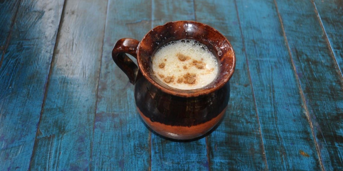 Acompaña la tradicional Rosca de Reyes con este atole de pinole