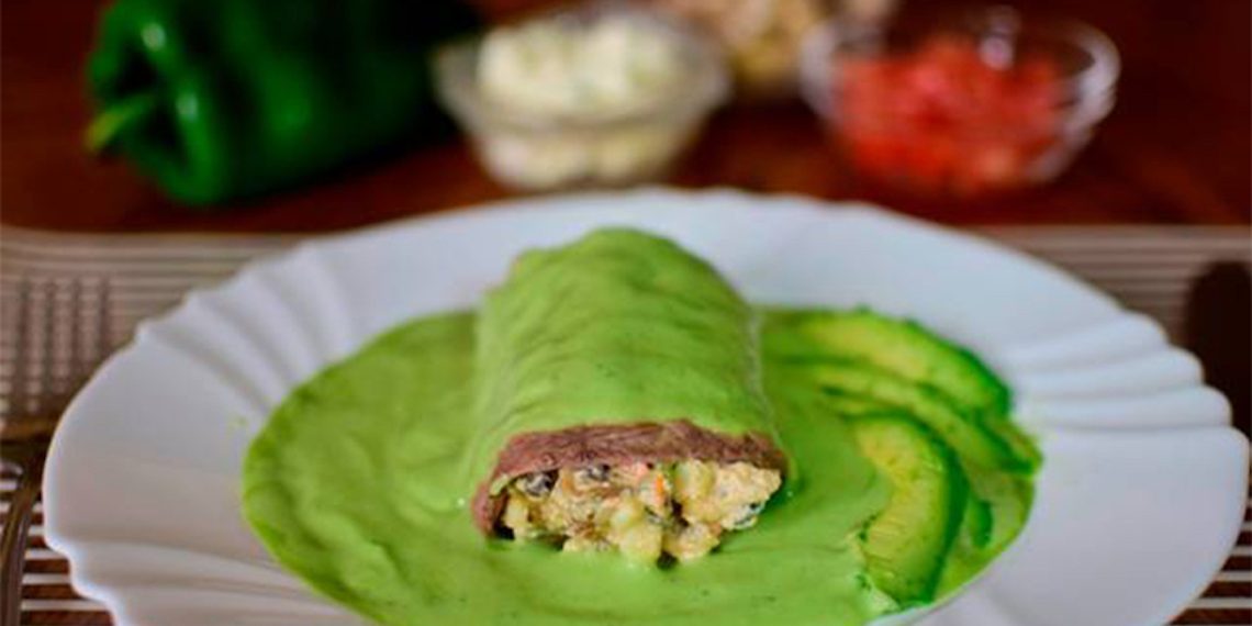 Sácale provecho al requesón y prepara este filete relleno