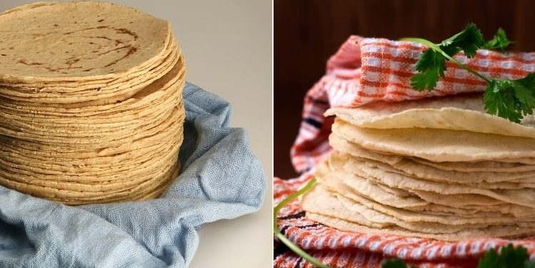 Tortilla de maíz o harina: ¿Cuál es más saludable?