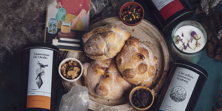 Té y pan de muerto ¡match perfecto!