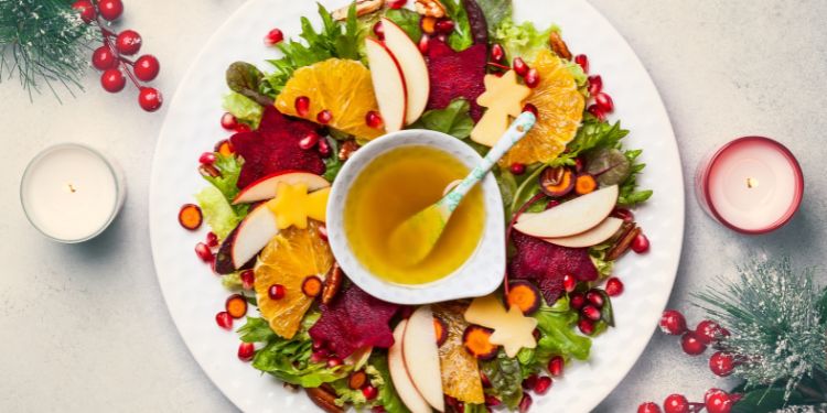 Ensalada de Nochebuena, de las más nutritivas