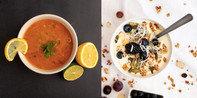 Recetas de desayuno y comida ligeras para antes de la cena de Año Nuevo