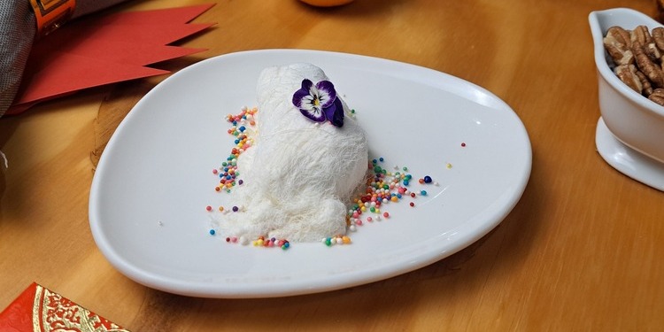 Barbas de dragón, postre tradicional chino que te lleva a volar