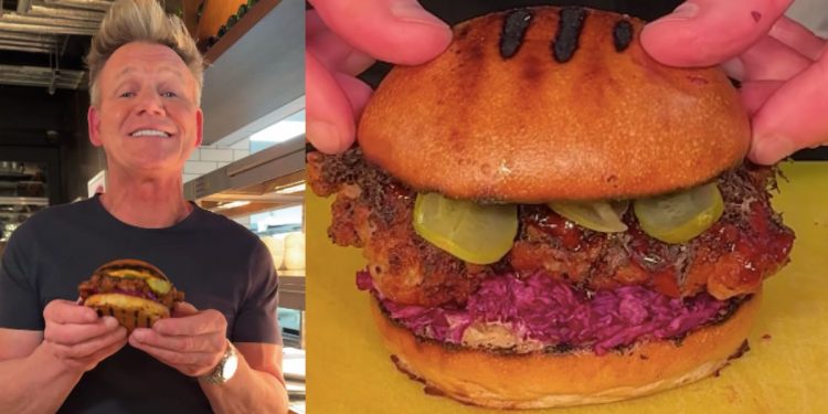 Cómo hacer una hamburguesa a la Gordon Ramsay en 10 minutos