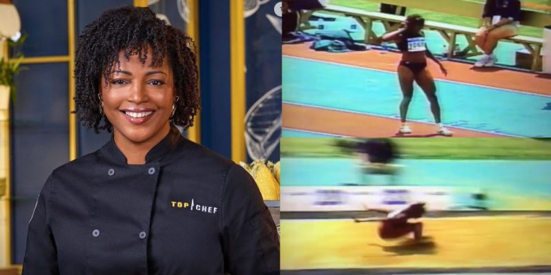 Dawn Burrell, la chef que antes fue deportista olímpica