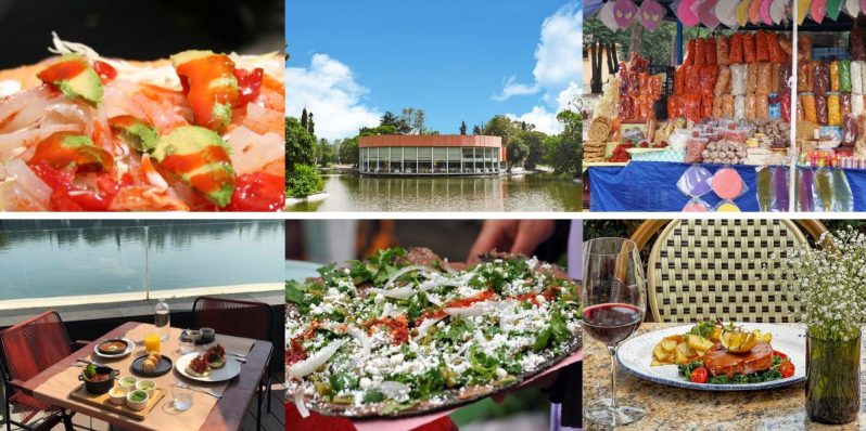 Restaurantes y antojitos en el Bosque de Chapultepec