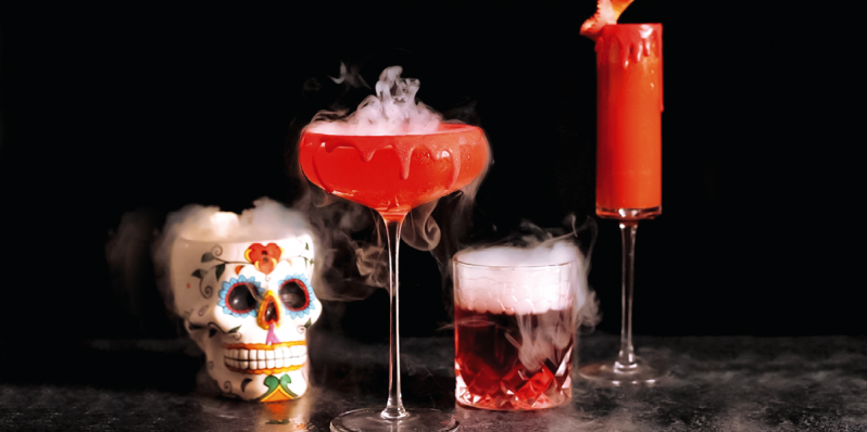 Recetario descargable: Cocteles terroríficos para Halloween y Día de Muertos