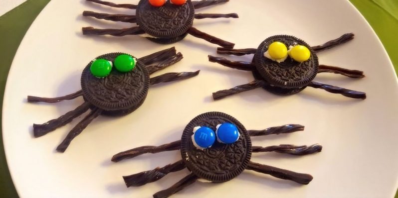 Galletas de araña o fantasmas y otras recetas divertidas para Halloween