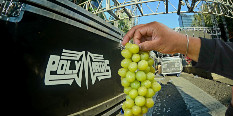 ¿Podrás meter uvas a la fiesta de Año Nuevo con PolyMarchs en Reforma?