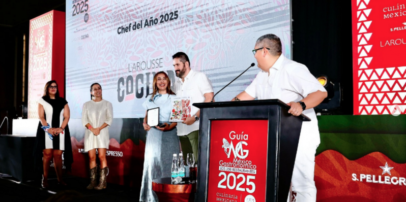 Lupita Vidal, la mejor chef de México según los 250 restaurantes de la Guía México Gastronómico 2025