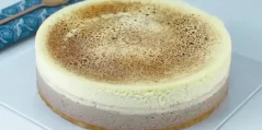 Chessecake de taro ¡una fría y dulce tentación!