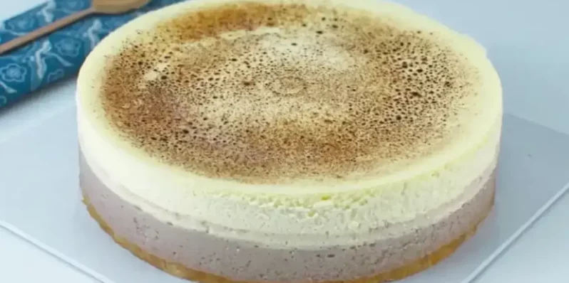 Chessecake de taro ¡una fría y dulce tentación!