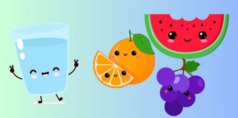 ¿Hay alimentos que hidratan mejor que un vaso de agua? Aquí la respuesta