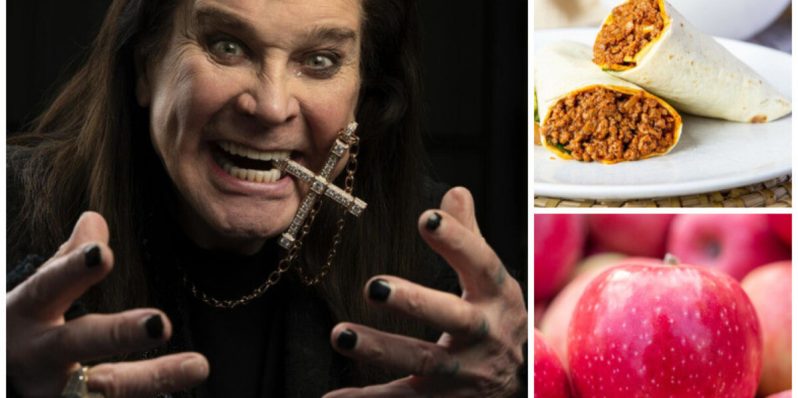 Ozzy Osbourne no era tan darks en la comida, prefería burritos a murciélagos; checa qué más comía