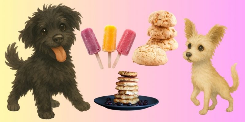 Recetas de snacks que puedes preparar para comer tú y tu perrito
