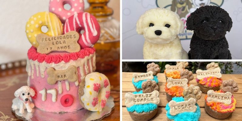 Proyectos independientes que hacen comida, snacks y repostería para perritos